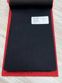 5MK0160 MIYUKI EVER WOOL(미유키・에버 울) 스트라이프 다크 네이비[원단] 미유키 케오리(MIYUKI) 서브 사진