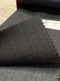 5MK0182 MIYUKI EVER WOOL (미유키 에버 울) 스트라이프 차콜그레이[원단] 미유키 케오리(MIYUKI) 서브 사진