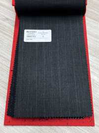 5MK0193 MIYUKI EVER WOOL(미유키・에버 울) 스트라이프 그레이[원단] 미유키 케오리(MIYUKI) 서브 사진