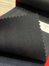 5ML0262 MIYUKI EVER WOOL (미유키 에버 울) 헤링본 다크 네이비[원단] 미유키 케오리(MIYUKI) 서브 사진