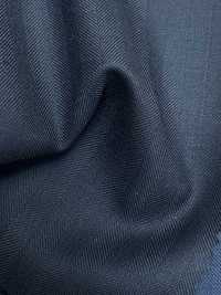 5ML0262 MIYUKI EVER WOOL (미유키 에버 울) 헤링본 다크 네이비[원단] 미유키 케오리(MIYUKI) 서브 사진