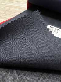 5ML0284 MIYUKI EVER WOOL (미유키 에버울) 헤링본 블루[원단] 미유키 케오리(MIYUKI) 서브 사진