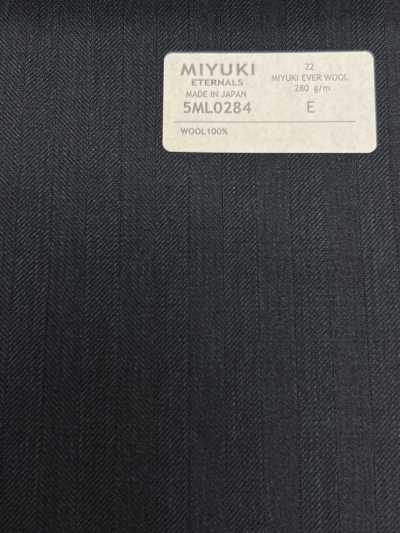 5ML0284 MIYUKI EVER WOOL(미유키 에버울) 헤링본 블루