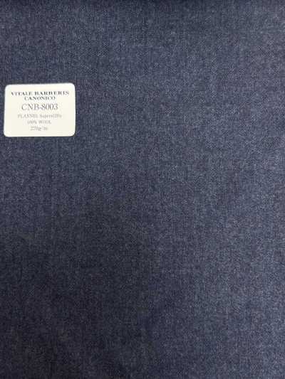 CNB8003 CANONICO 스테디셀러 FLANNEL Super120's 블루 무지