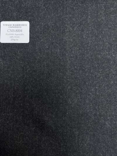 CNB8004 CANONICO 스테디셀러 FLANNEL Super120's 차콜그레이 무지