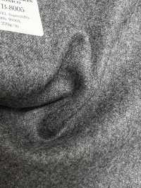 CNB8005 CANONICO(카노니코) 스테디 설러 FLANNEL Super120's 미디엄 그레이 무지[원단] CANONICO 서브 사진