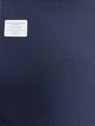 CNB9002 CANONICO(카노니코) 스테디셀러 TRADITIONAL WORSTED 21μ 네이비 블루 무지