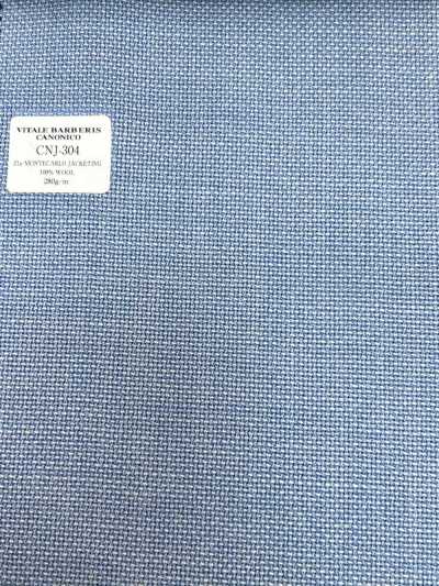 CNJ304 CANONICO(카노니코) 스테디셀러 21μMONTECARLO 재킷용 홉색 블루 무지