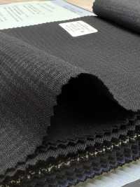 66402-16 26SS BEST SELECTION 【Summer Wool】 서머 울 블랙 무지[원단] 쿠니시마 주식회사 서브 사진