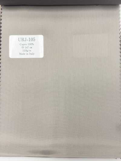 URJ-105 이탈리아산 큐프라 100% 프린트 안감 무지 베이지