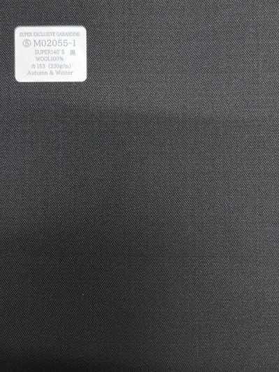 M02055-1 KUNISHIMA1850 익스클루시브 라인 【슈퍼 익스클루시브 개버딘】 검정 무지