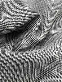 M02053-9 KUNISHIMA1850 Exclusive line【Extrafine Wool 140's】흑백 글렌 체크[원단] 쿠니시마 주식회사 서브 사진