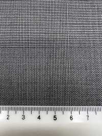 M02053-9 KUNISHIMA1850 Exclusive line【Extrafine Wool 140's】흑백 글렌 체크[원단] 쿠니시마 주식회사 서브 사진