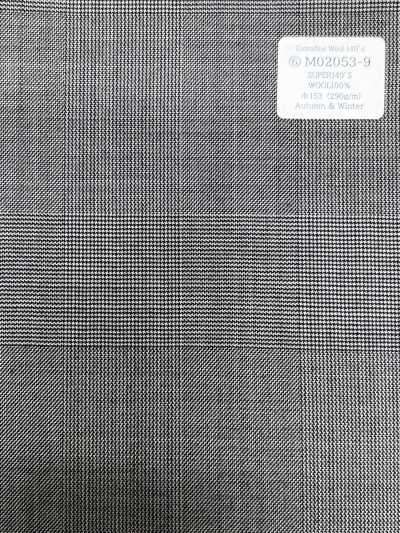 M02053-9 KUNISHIMA1850 익스클루시브 라인【엑스트라 파인 울 140수】흑백 글렌 체크