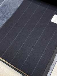 M02060-2 KUNISHIMA1850 Exclusive line 【Superfine Worsted】감초 스트라이프[원단] 쿠니시마 주식회사 서브 사진