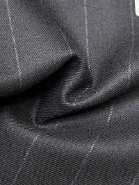 M02060-2 KUNISHIMA1850 Exclusive line 【Superfine Worsted】감초 스트라이프[원단] 쿠니시마 주식회사 서브 사진