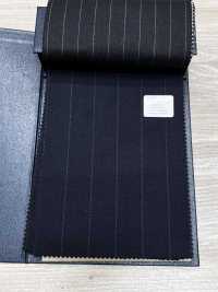 M02060-2 KUNISHIMA1850 Exclusive line 【Superfine Worsted】감초 스트라이프[원단] 쿠니시마 주식회사 서브 사진