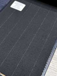 M02060-4 KUNISHIMA1850 Exclusive line 【Superfine Worsted】 그레이 초크 스트라이프[원단] 쿠니시마 주식회사 서브 사진