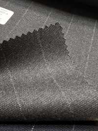M02060-4 KUNISHIMA1850 Exclusive line 【Superfine Worsted】 그레이 초크 스트라이프[원단] 쿠니시마 주식회사 서브 사진