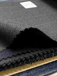 M02060-4 KUNISHIMA1850 Exclusive line 【Superfine Worsted】 그레이 초크 스트라이프[원단] 쿠니시마 주식회사 서브 사진