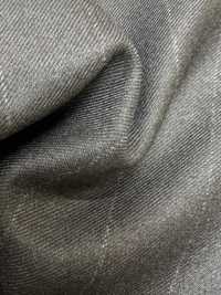 M02060-4 KUNISHIMA1850 Exclusive line 【Superfine Worsted】 그레이 초크 스트라이프[원단] 쿠니시마 주식회사 서브 사진