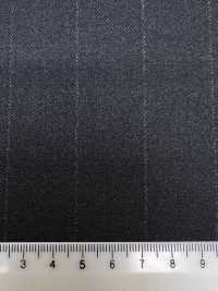 M02060-4 KUNISHIMA1850 Exclusive line 【Superfine Worsted】 그레이 초크 스트라이프[원단] 쿠니시마 주식회사 서브 사진