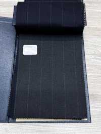 M02060-4 KUNISHIMA1850 Exclusive line 【Superfine Worsted】 그레이 초크 스트라이프[원단] 쿠니시마 주식회사 서브 사진