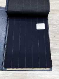 M02061-2 KUNISHIMA1850 Exclusive line 【Superfine Worsted】감초 스트라이프[원단] 쿠니시마 주식회사 서브 사진