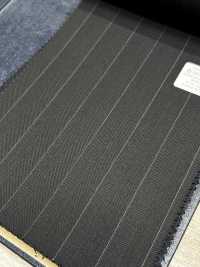 M02062-8 KUNISHIMA1850 Exclusive line 【Superfine Worsted】차 헤링본[원단] 쿠니시마 주식회사 서브 사진