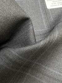 M02063-5 KUNISHIMA1850 Exclusive line 【Superfine Worsted】 그레이 체크[원단] 쿠니시마 주식회사 서브 사진