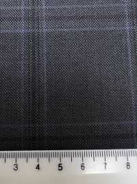 M02063-5 KUNISHIMA1850 Exclusive line 【Superfine Worsted】 그레이 체크[원단] 쿠니시마 주식회사 서브 사진