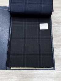 M02063-5 KUNISHIMA1850 Exclusive line 【Superfine Worsted】 그레이 체크[원단] 쿠니시마 주식회사 서브 사진