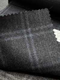 M02065-3 KUNISHIMA1850 Exclusive line 【Superfine Worsted】블루 杢체크[원단] 쿠니시마 주식회사 서브 사진