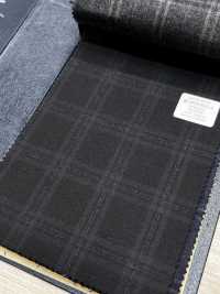 M02066-4 KUNISHIMA1850 Exclusive line 【Superfine Worsted】그레이 목 체크[원단] 쿠니시마 주식회사 서브 사진