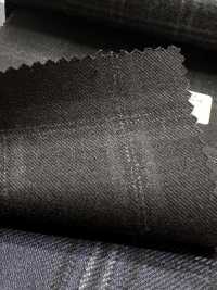 M02066-4 KUNISHIMA1850 Exclusive line 【Superfine Worsted】그레이 목 체크[원단] 쿠니시마 주식회사 서브 사진