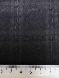 M02066-4 KUNISHIMA1850 Exclusive line 【Superfine Worsted】그레이 목 체크[원단] 쿠니시마 주식회사 서브 사진