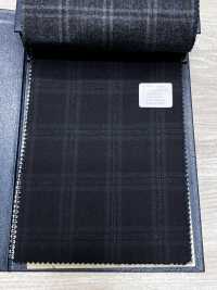 M02066-4 KUNISHIMA1850 Exclusive line 【Superfine Worsted】그레이 목 체크[원단] 쿠니시마 주식회사 서브 사진