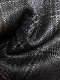 M02045-3 KUNISHIMA1850 Exclusive line 【SOMO CASHMERE 100%】 감색 3D 체크[원단] 쿠니시마 주식회사 서브 사진