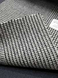 M02046-9 KUNISHIMA1850 Exclusive line 【SOMO CASHMERE 100%】 흑백 빅 체크[원단] 쿠니시마 주식회사 서브 사진