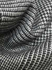 M02046-9 KUNISHIMA1850 Exclusive line 【SOMO CASHMERE 100%】 흑백 빅 체크[원단] 쿠니시마 주식회사 서브 사진
