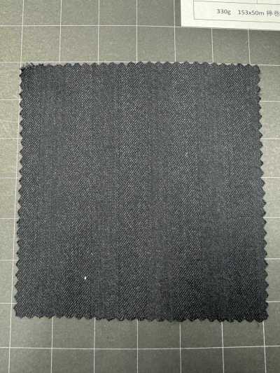 EBFW34-18 【재고 한정품】NIKKE TEXTILE 원단 MAFsuper120's 다크 그레이 헤링본