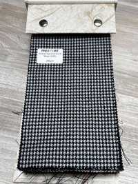 PR6511-WT 스테디 설러 일본산 Premium Super120's Stretch 하운드투스 그레이[원단] 서브 사진