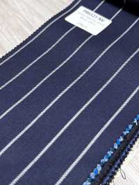 PR6521-NV 스테디 셀러 일본산 Premium Super120's Stretch 스트라이프 네이비[원단] 서브 사진