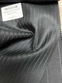 PR5521-GR 스테디셀러 국산 Premium Super120's 스트레치 스트라이프 그린[원단] 호소이 쇼지 주식회사 추가 이미지
