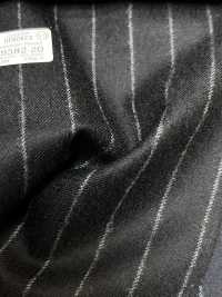 69582-20 26AW HERDREX 【Tasmanian Flannel】 실크 앤 울 네이비 스트라이프[원단] 쿠니시마 주식회사 서브 사진