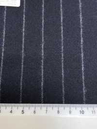 69582-20 26AW HERDREX 【Tasmanian Flannel】 실크 앤 울 네이비 스트라이프[원단] 쿠니시마 주식회사 서브 사진