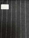 69582-41 26AW HERDREX 【Tasmanian Flannel】 실크 앤 울 차콜 새틴 스트라이프