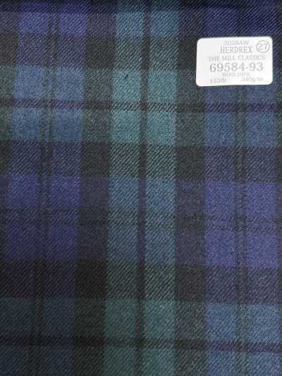 69584-93 26AW HERDREX 【THE MILL CLASSICS】 밀 클래식스 체크 그린