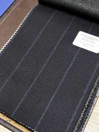 56CN5211 CANONICO(카노니코) 플란넬 클래식스 네이비 블루/블루 스트라이프[원단] CANONICO 추가 이미지