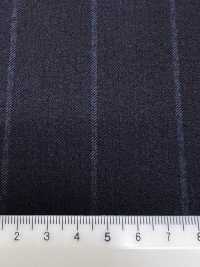 56CN5211 CANONICO(카노니코) 플란넬 클래식스 네이비 블루/블루 스트라이프[원단] CANONICO 추가 이미지
